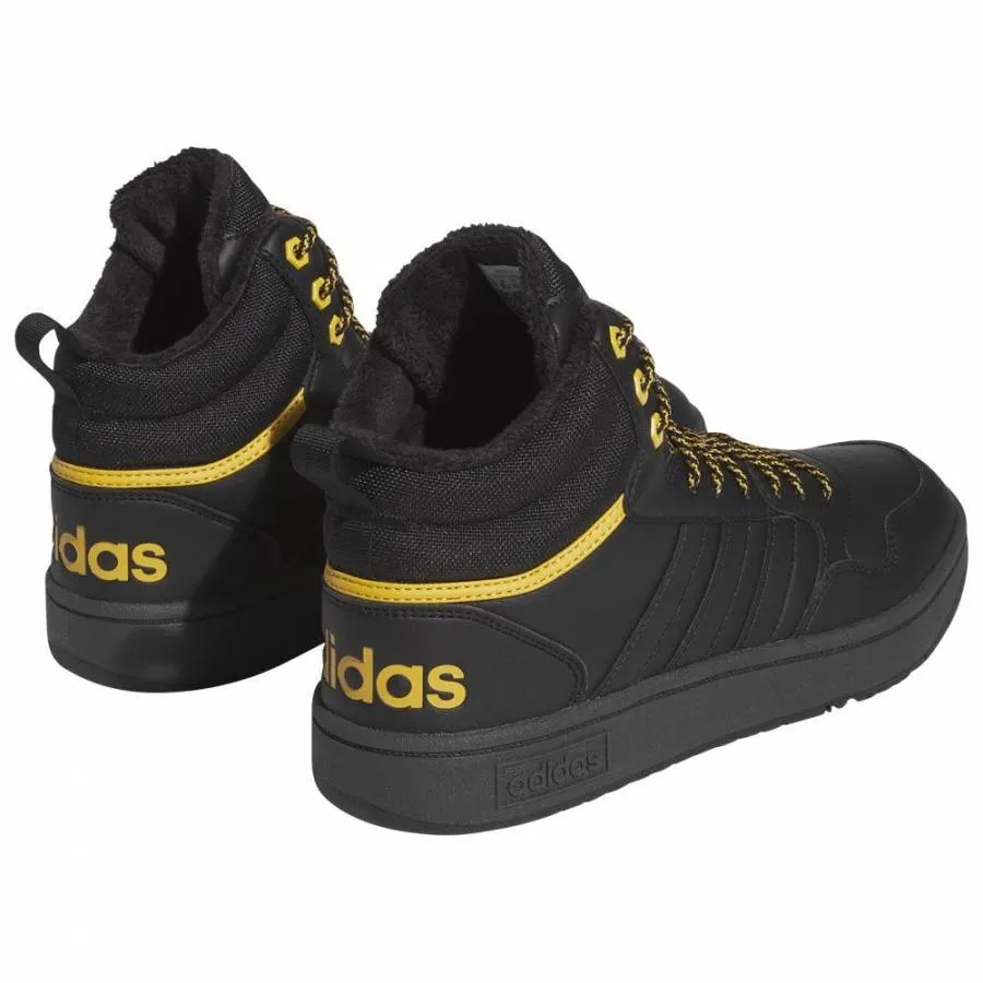 ADIDAS HOOPS 3.0 MID IG7928 WTR CBLACK/CBLACK/PREYEL